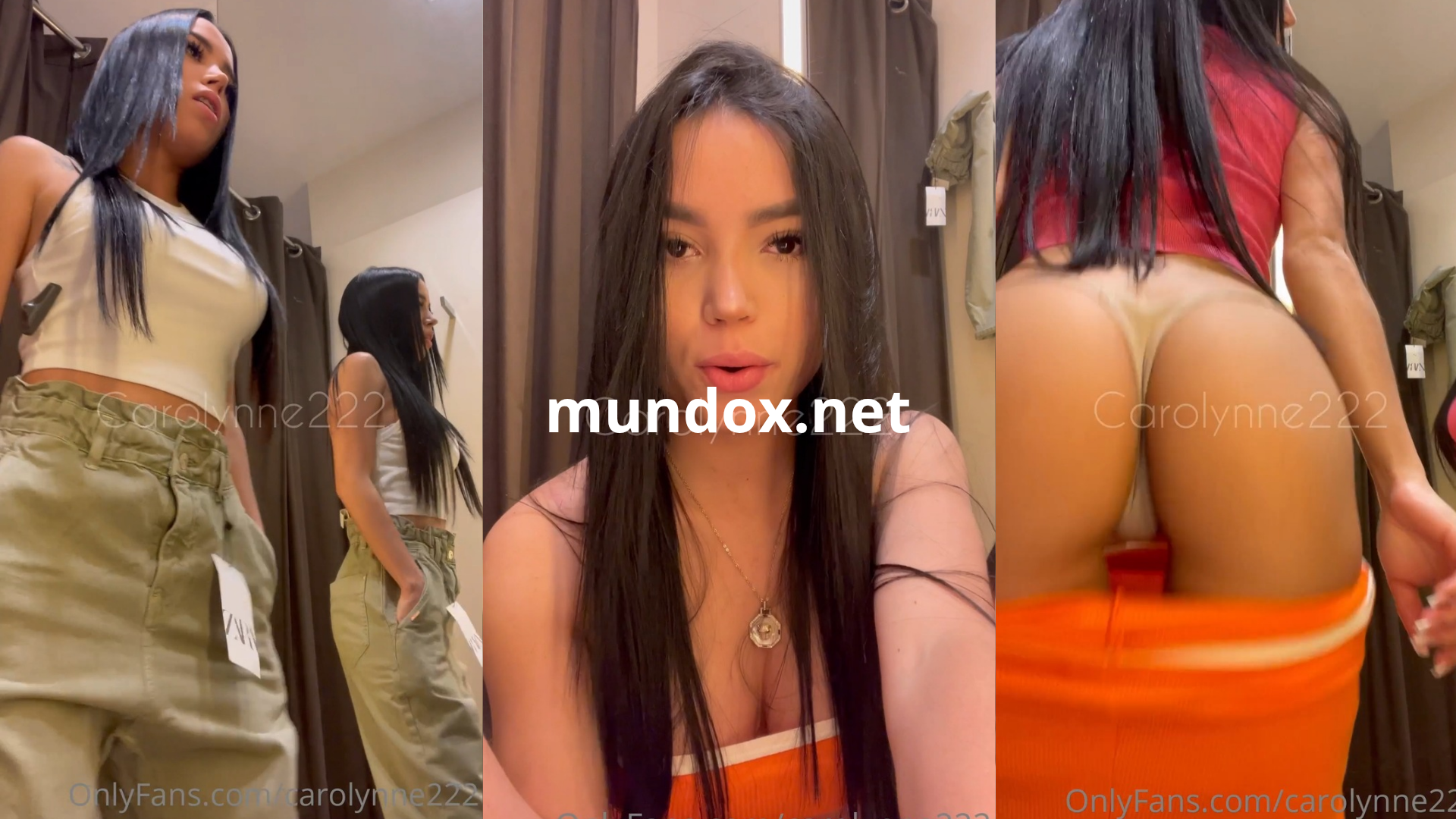 Carolyne mostrando la vagina y el culo para Onlyfans