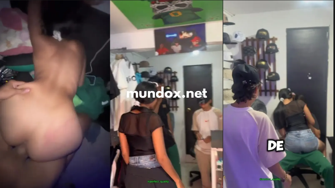 Jovencitos graban video porno colombiano en la tienda de vapers