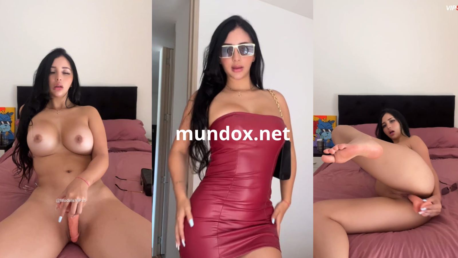 Ange01p masturbándose con su consolador de goma para Onlyfans